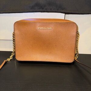 Michael Kors Tan Crossbody Bag